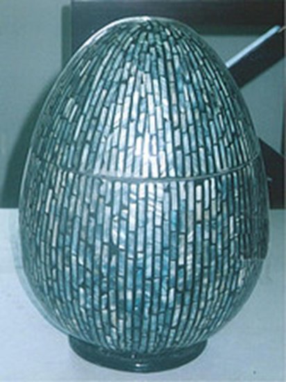 Mother of Pearl filled Easter Container