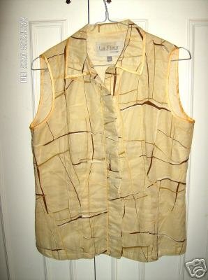 Womens La Fleur Top Yellow/Cream