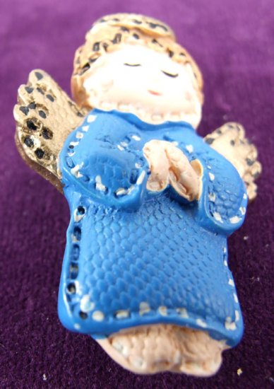 Hand painted Angel Pin Brooche