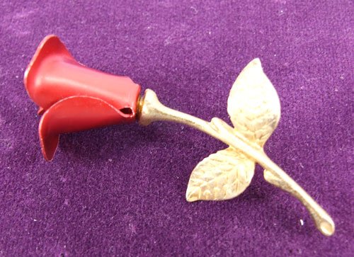Rose Pin by Avon from the 2000s