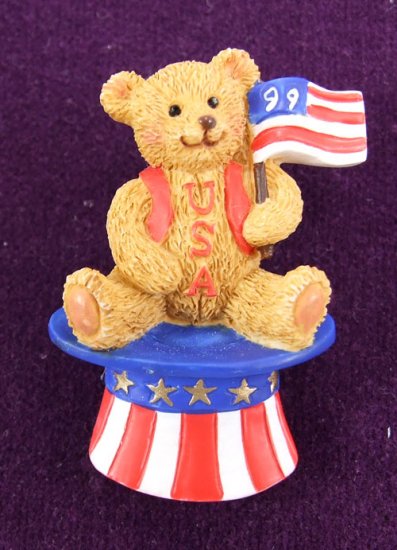 American Bear Pin by Avon from the 1990s Brooch