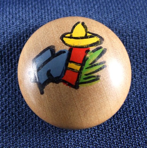 Round Wooden Buttons with a Southwestern Theme