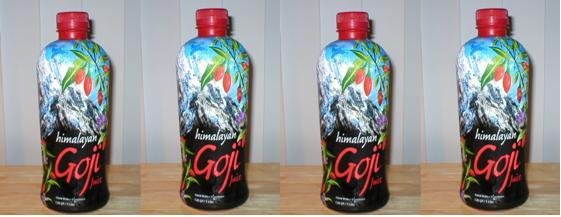 Himalayan Goji Juice - Case of Four, "1-liter" bottles