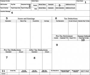 Paycheck Stub Templates