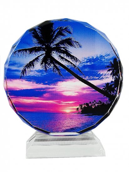 Sunflower Crystal - 120mm x 120mm x 15mm