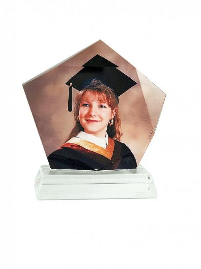 Beveled Pentagon - 100mm x 100mm x 15mm