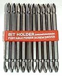 10 Pcs Double End Power Bit Set (dsp)