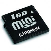 Kingston 1GB Mini Secure Digital Memory Card (lib)