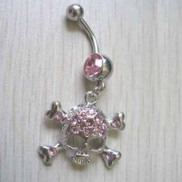 Korean 316L Surgical Stainless Steel Navel Ring (lib)