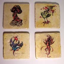 Set of Four Coasters