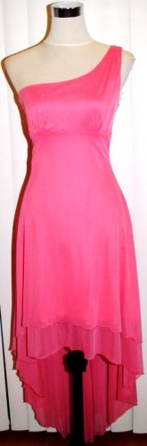 pink star prom dress