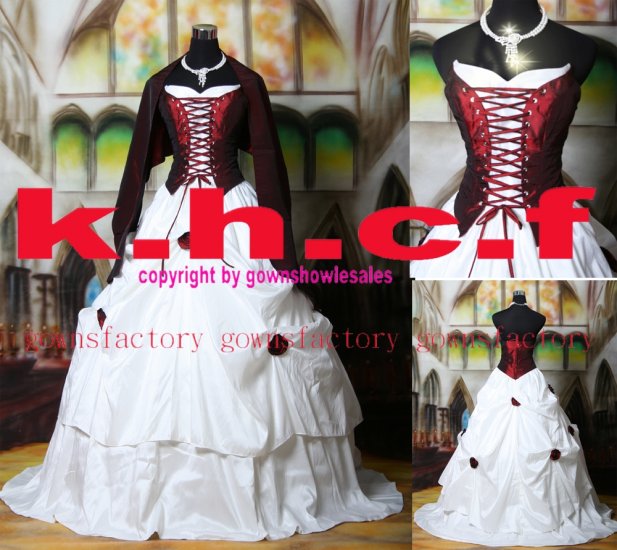 wine/white wedding/prom/bridesmaid