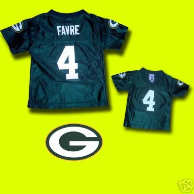 Brett FAVRE Toddler JERSEY Green Bay Packers Favre JERSEY