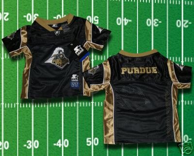 PURDUE BOILERMAKERS TODDLER FOOTBALL JERSEY 2T 3T or 4T