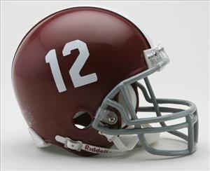 Alabama Crimson Tide Football RIDDELL Micro Helmet #12 mini helmet