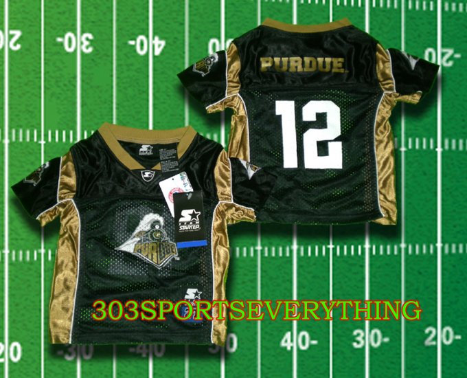 PURDUE BOILERMAKERS CURTIS PAINTER JERSEY TODDLER FOOTBALL JERSEY 2T 3T or 4T