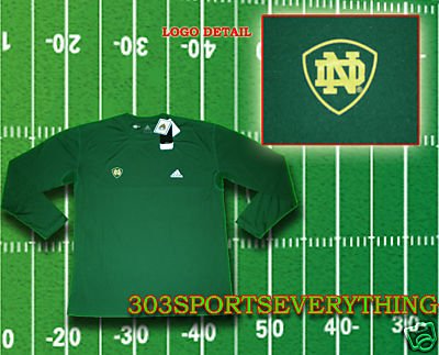 NOTRE DAME FIGHTING IRISH FOOTBALL UNDER ARMOUR ADIDAS LOOSE FIT UNDER ARMOUR S M L XL XXL