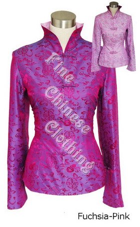 Chinese Women's Reversible Jacket - Double Fish