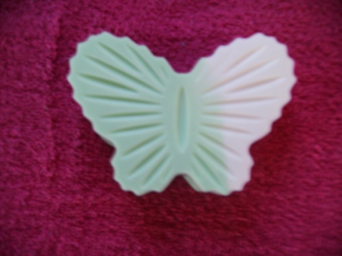 Peppermint Scented Butterfly Soap