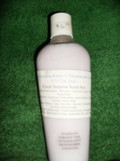 Floral Surprise Scented Homemade Lotion 8oz
