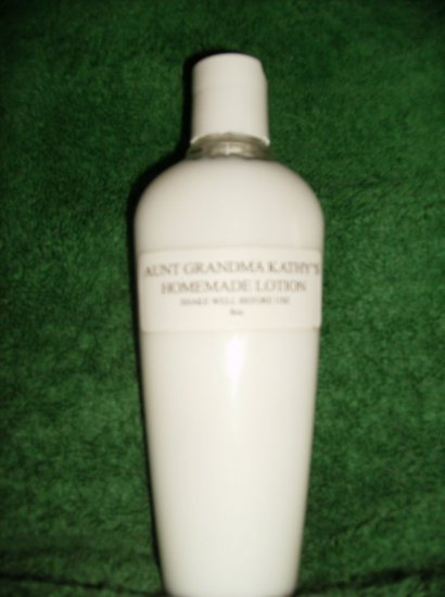 Unscented Scented Homemade Lotion 8oz