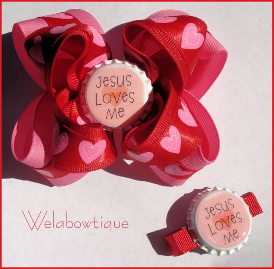 Valentine's Day Hairbow