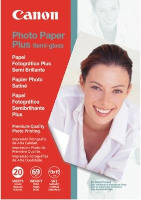 Canon Photo Paper Plus Semi-Gloss, 13" x 19", 20 Count