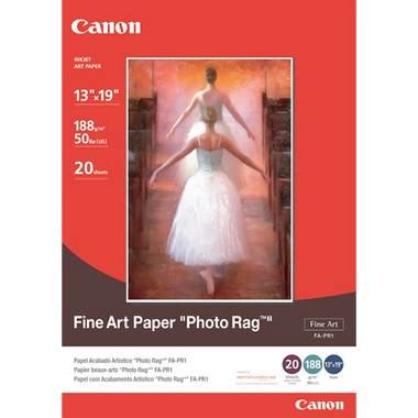 Canon Fine Art Phpto Rag Paper, 13" x 19", 20 Count