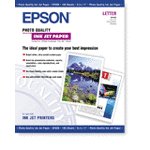 Epson Photo Quality Inkjet Paper - 8.5" x 11" (Letter size) 100 Count
