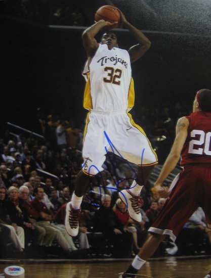 O.J. Mayo USC Trojans Signed 11x14 Photo (PSA/DNA)