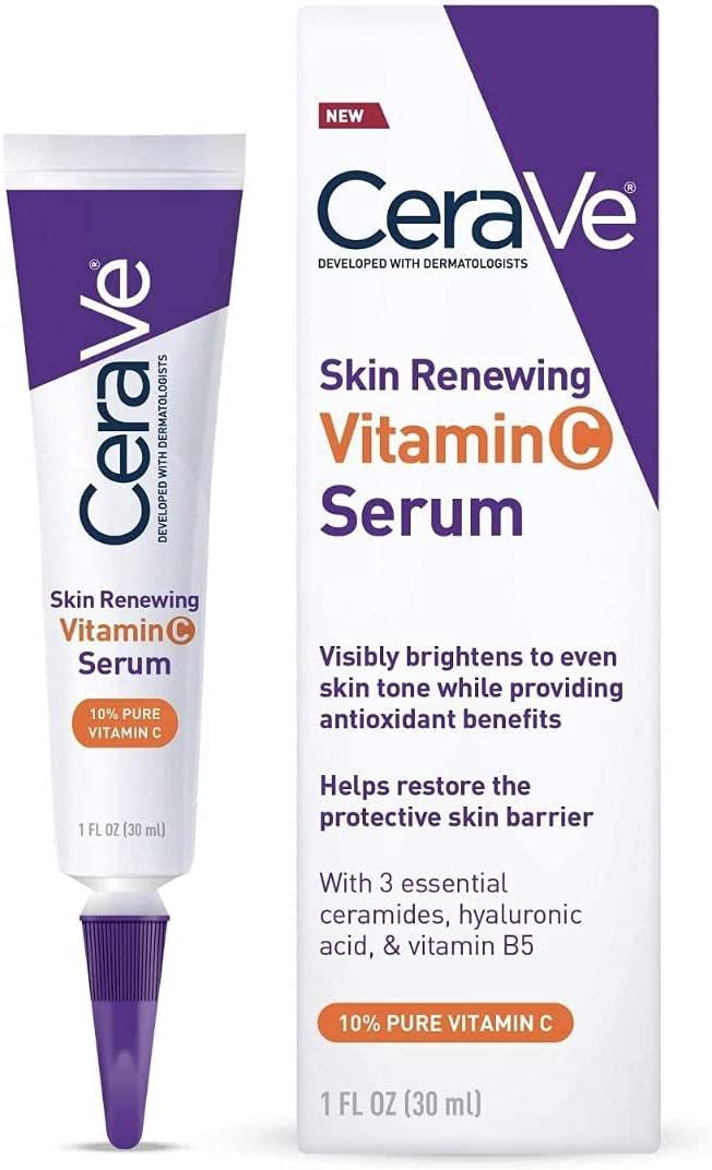 CeraVe Vitamin C Serum With Hyaluronic Acid Skin Brightening Serum