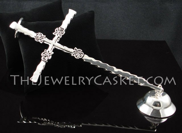 Celtic Rose Cross Candle Snuffer