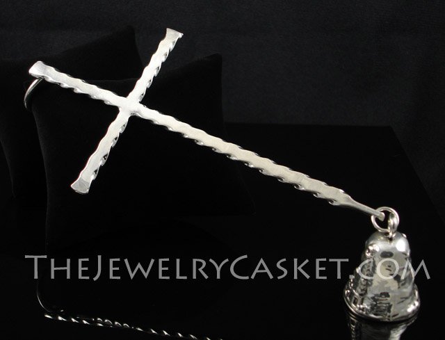 Lighthouse Motif Cross Candle Snuffer