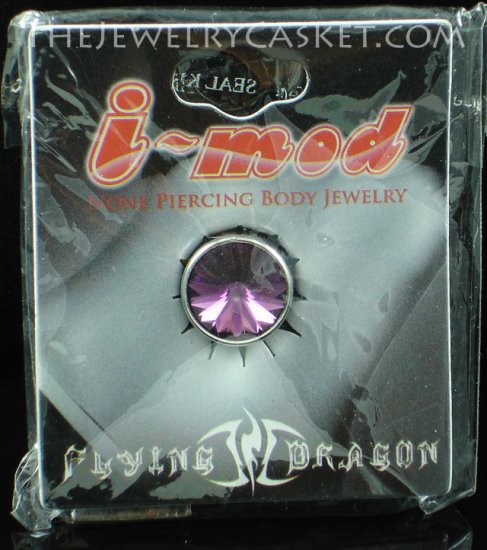 i-MOD Swarovski Navel Gem in Amethyst