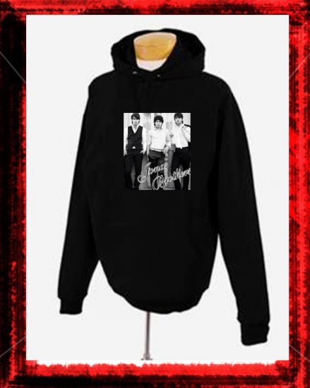 Jonas Brothers Black Pullover Hoodie