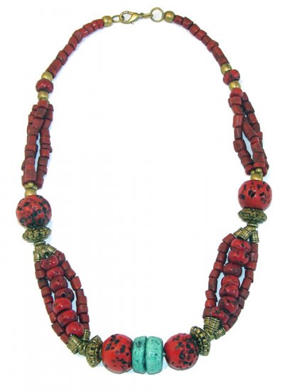 Tibetan Sunrise Necklace - India