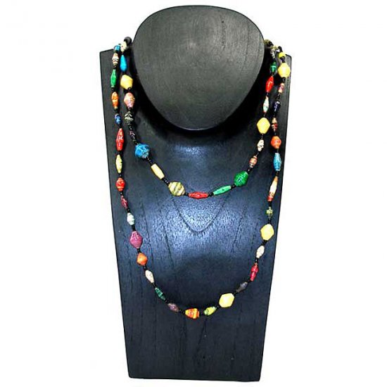 Recycled Paper Necklace - Uganda