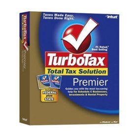 TurboTax Premier 2005 Federal with State Returns Home & Business Win/Mac Turbo Tax