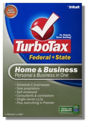 2007 TurboTax Federal + State Home and Business 2007 Win/Mac Turbo Tax