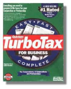 TurboTax Business 1996 Federal Turbo Tax Corporations and Partnerships