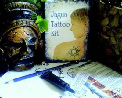 JAGUA black temporary tattoo kit, PPD / Henna free