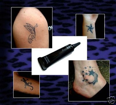 JAGUA BLACK HENNA TEMPORARY TATTOO GEL 5ml LAST 10-15 days, not henna