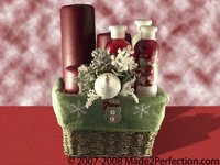 Cranberry Crush Spa Gift Basket
