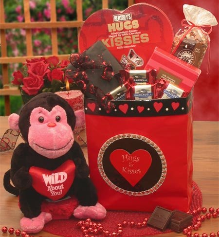 Wild About You Valentines Gift Bag