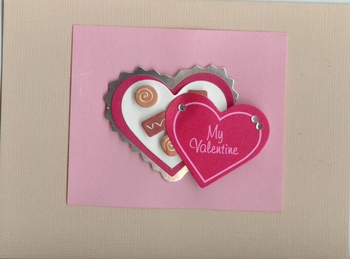 My Valentine Heart Card