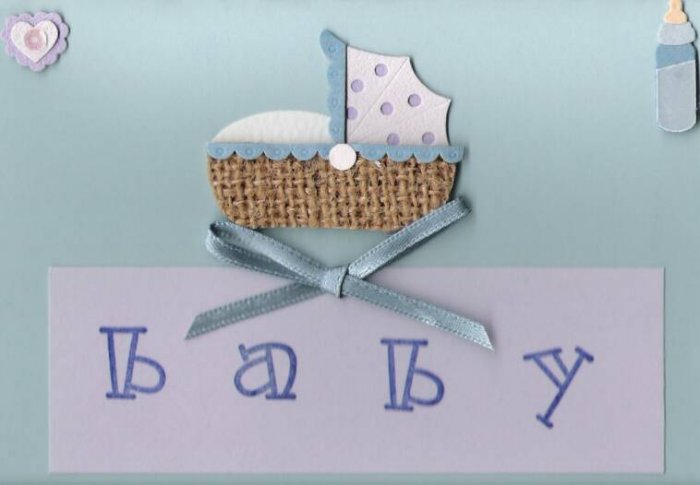 Baby Bassinet Card