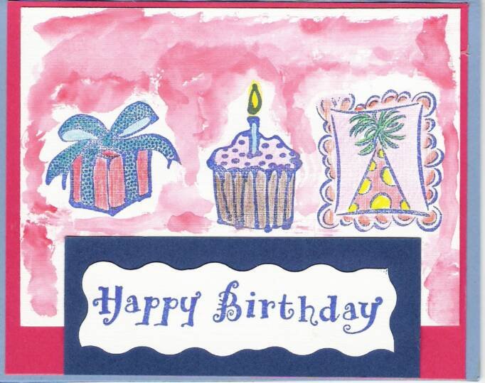 Birthday Row Card