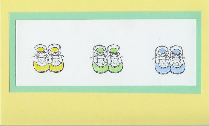 Baby Shoes Card