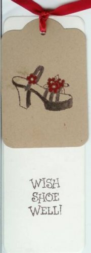 Wish Shoe Well Bookmark