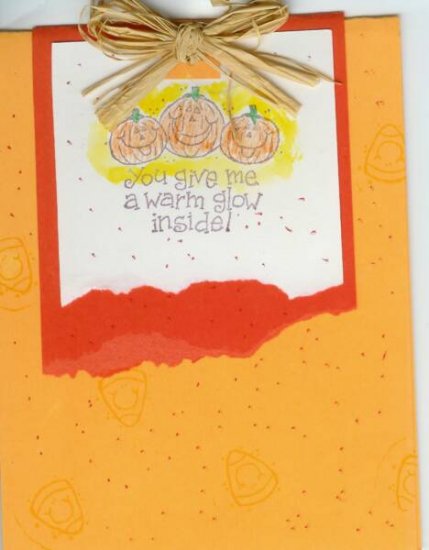 Halloween Jack-O-Lanterns Card